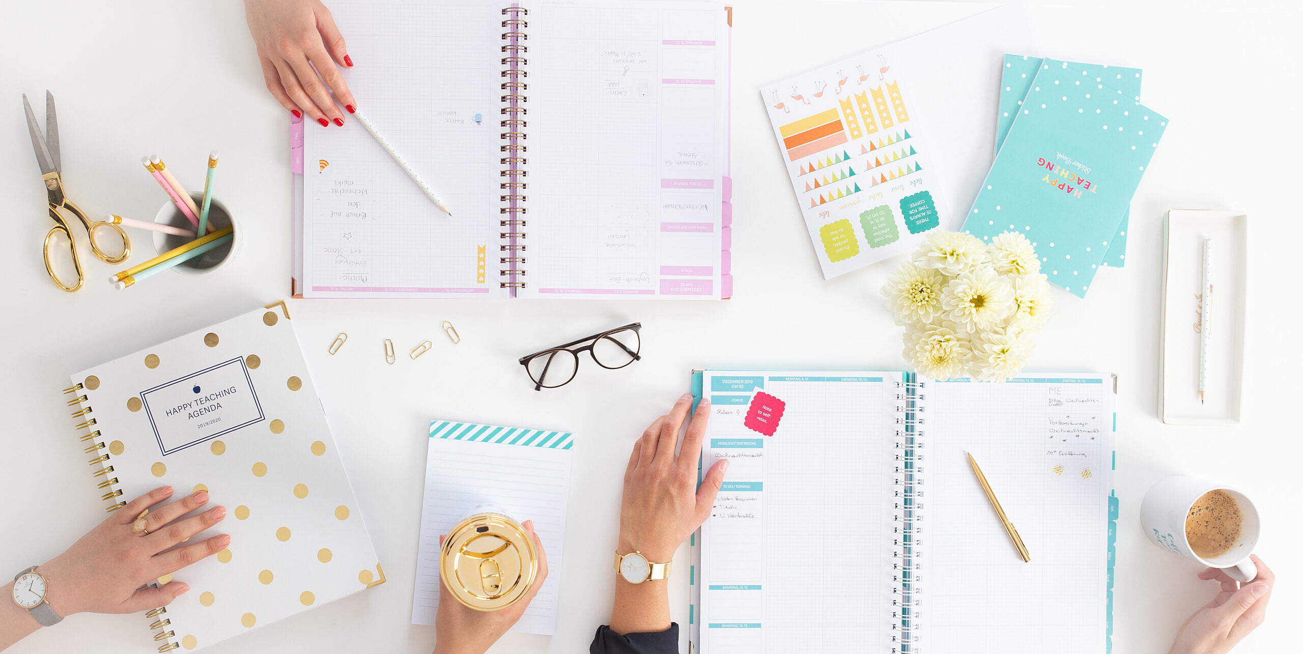 Lehrerkalender, Lehrerplaner, Unterrichtsplaner, Lehreragenda, Happy Teaching Agenda, Lehrermaterial, Unterrichtsmaterial, Lehrerleben, Unterrichtsvorbereitung