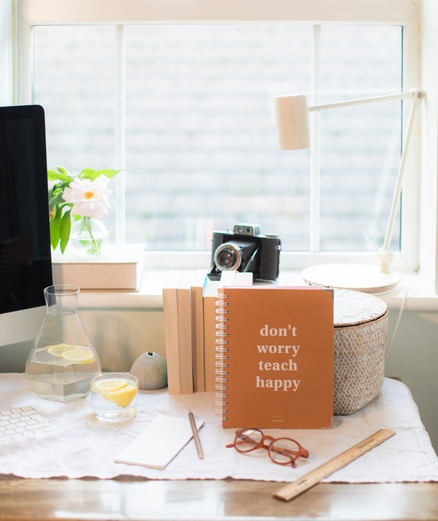 Happy Teaching-Agenda, Lehreragenda 23/24, Unterrichtsmaterial, Lehrermaterial, Lehrerplaner, Unterrichtsplaner, Lehrergeschenk, Agenda,