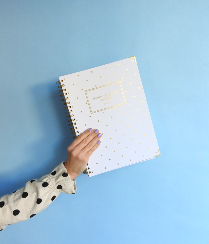 Happy Teaching-Agenda, Lehrerkalender 24/25, Unterrichtsmaterial, Lehrermaterial, Lehrerplaner, Unterrichtsplaner, Lehrergeschenk, Agenda,